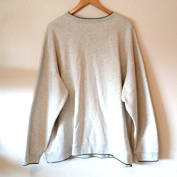 Vintage Croft & Barrow Embroidered Deer Graphic Sweatshirt - Picture 2 of 5